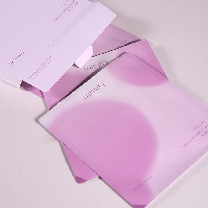Luvum vertraagde veroudering fyto-collageen gelmasker (5 vellen/doos)