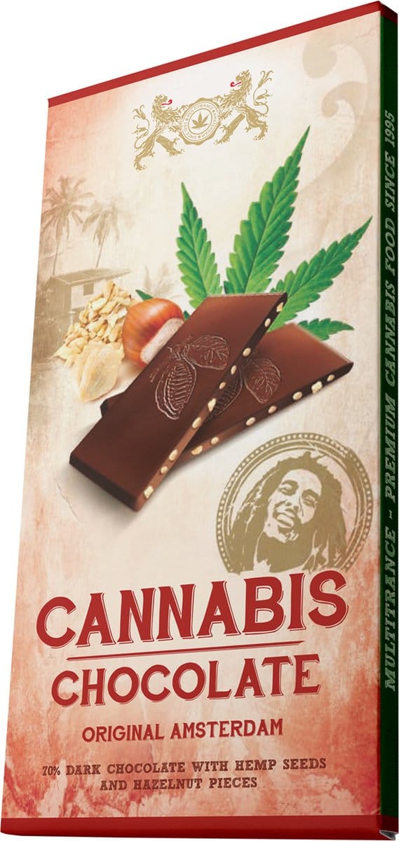 3x Multitrance Hemp Hazelnut Dark Chocolate