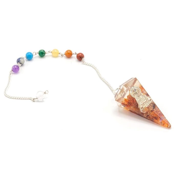 Orgonite Power Chakra Pendulum - Boeddha