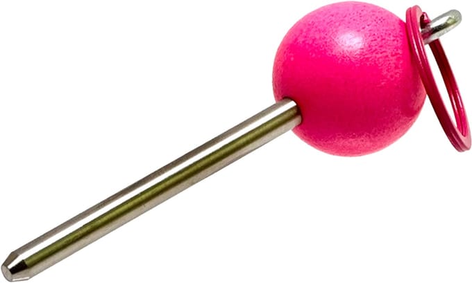 Boulemaus - Jeu de Boules - Traceur de terrain - kleur neon-magenta - V2A roestvrij staal
