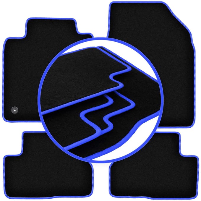 CARLUX-BLUE automatten voor: Nissan Micra K12 hatchback (2002-2010)