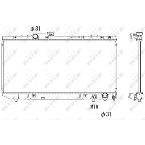Radiator NRF 58238