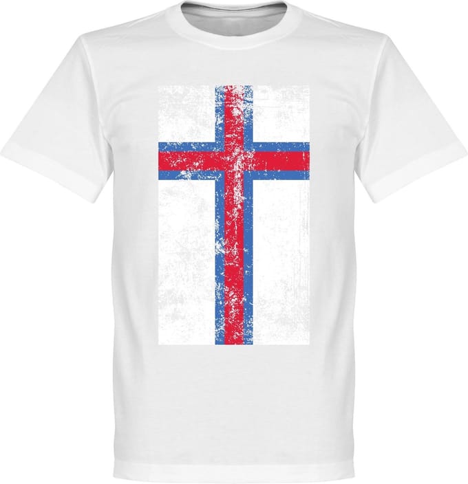 Faroër Eilanden Flag T-Shirt - M