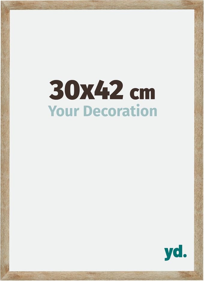 Your Decoration - Fotolijst 30x42 cm - MDF - Goud - Catania
