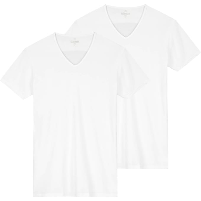 DSTREZZED T-shirt Eastwood 2 Pack V-Neck Tee Bamboo Blend Set van 2