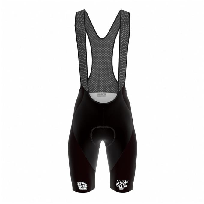 Bioracer Official Belgian Fietsbroek Zwart S Man