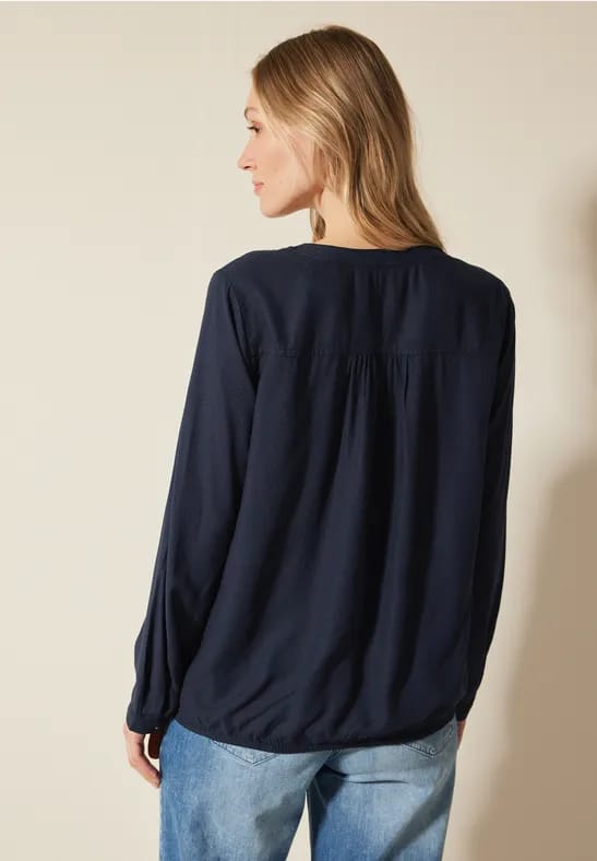 Blouse met elastische zoom