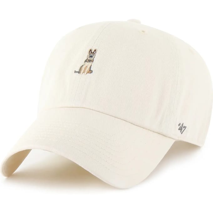 Baseball cap 47Brand Dog German Shep Baserunn Clean Up