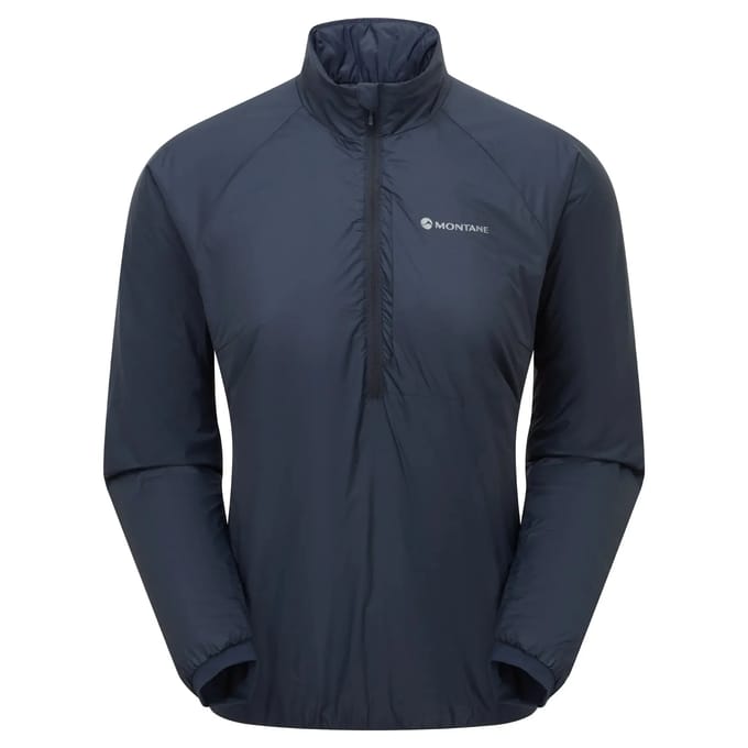 Montane Fortes Nano Gore-tex® Fleece Met Halve Rits Blauw M Vrouw