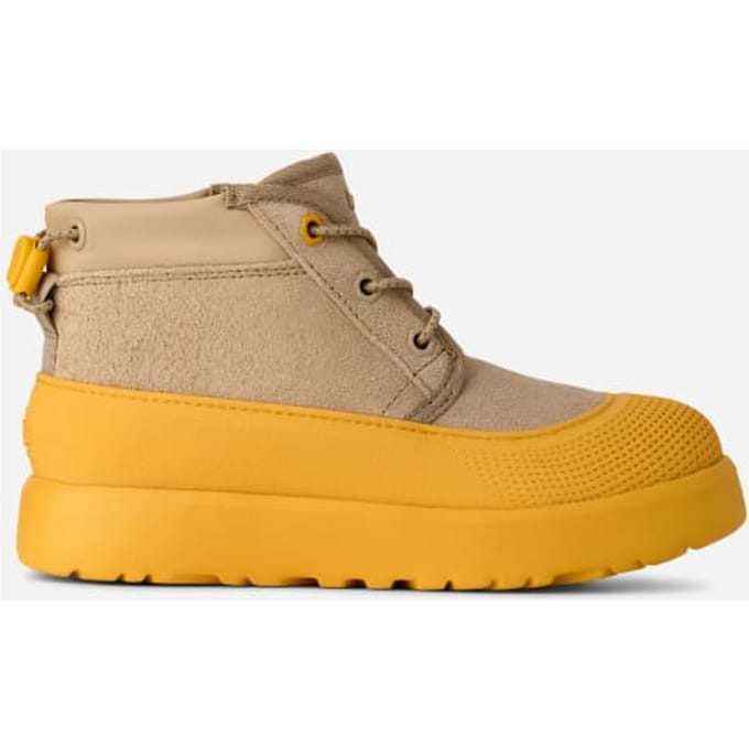 UGG® Neumel Weather Hybrid Boot in Mustard Seed/Summer Wheat, Suede/Polyester/Wool