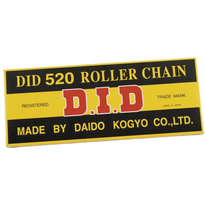 Motorfiets rolketting D.I.D 520(B&B) X 96 Mail. Rj