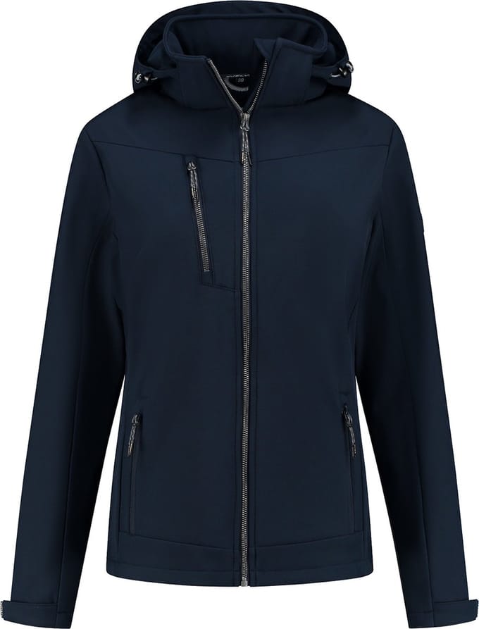 Kjelvik Softshell jas Roxi Blauw
