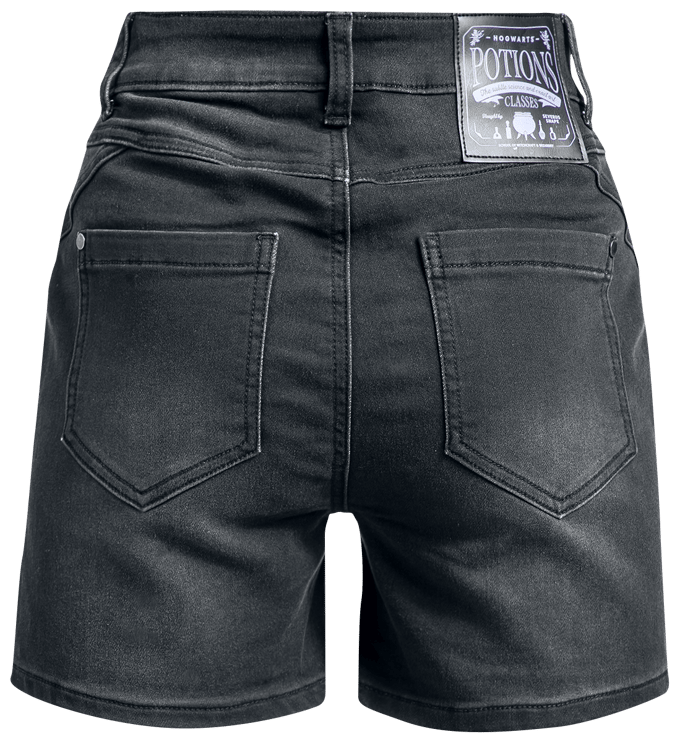 Harry Potter Shorts - Harry Potter - Potions - 27 - voor Vrouwen - grey denim