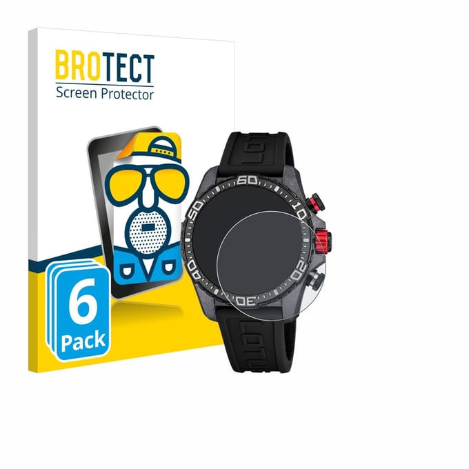 BROTECT - Screenprotector voor Lotus Connected 20000/4 (45 mm) - Folie Beschermfolie matte 6 Stuks