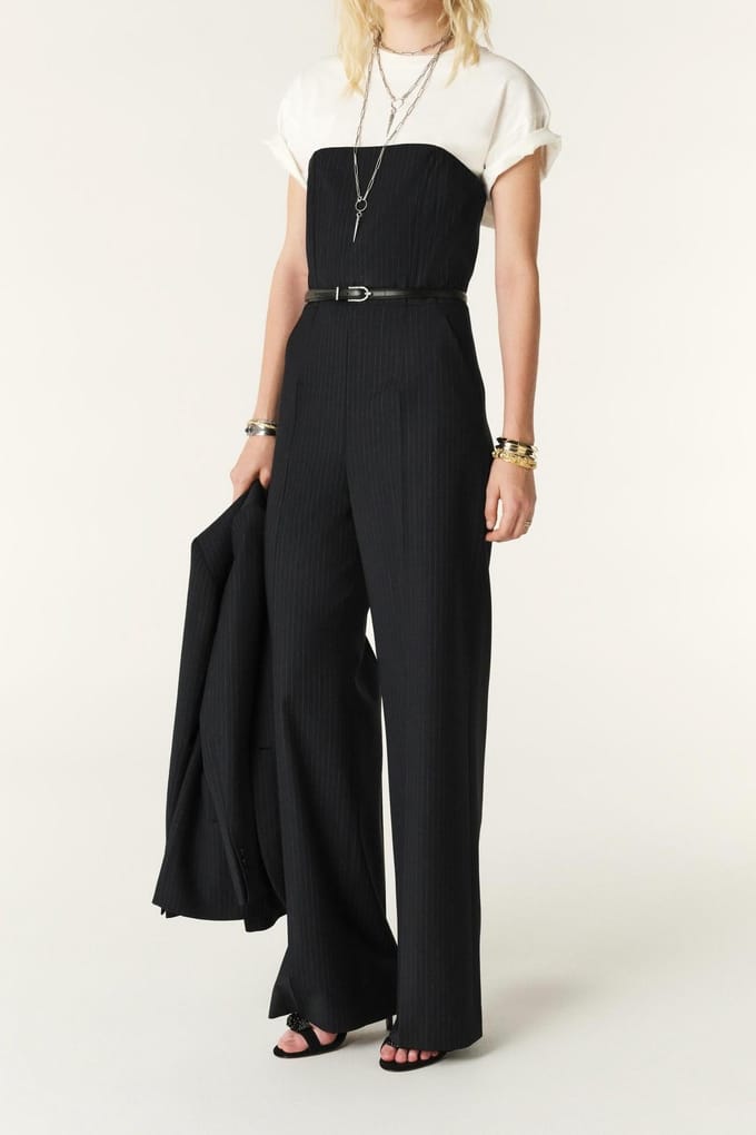 BA&SH Jumpsuit Bluenuit Maat: 42 | Jumpsuits Outlet | Dames | Zwart