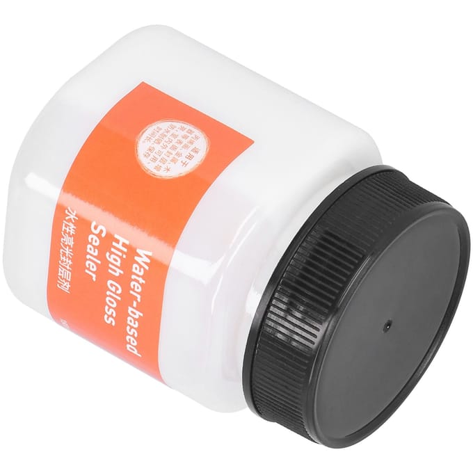 Glanzende Sealer op Waterbasis Heldere Acrylverf Bloempot Oppervlaktebescherming 180ml orange