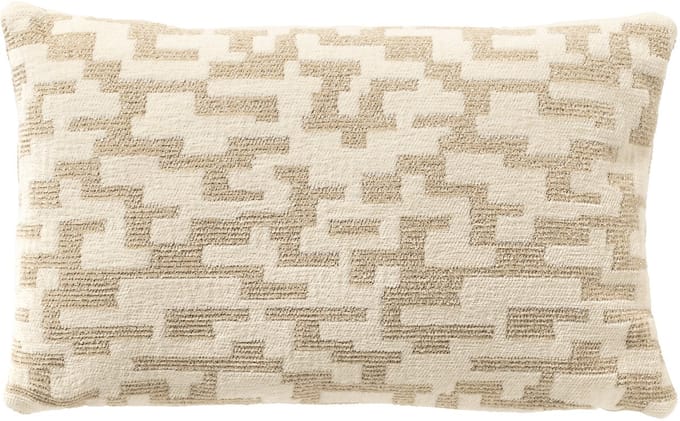MALENE | sierkussen 30x50 cm | Brown Rice | beige | Hoii