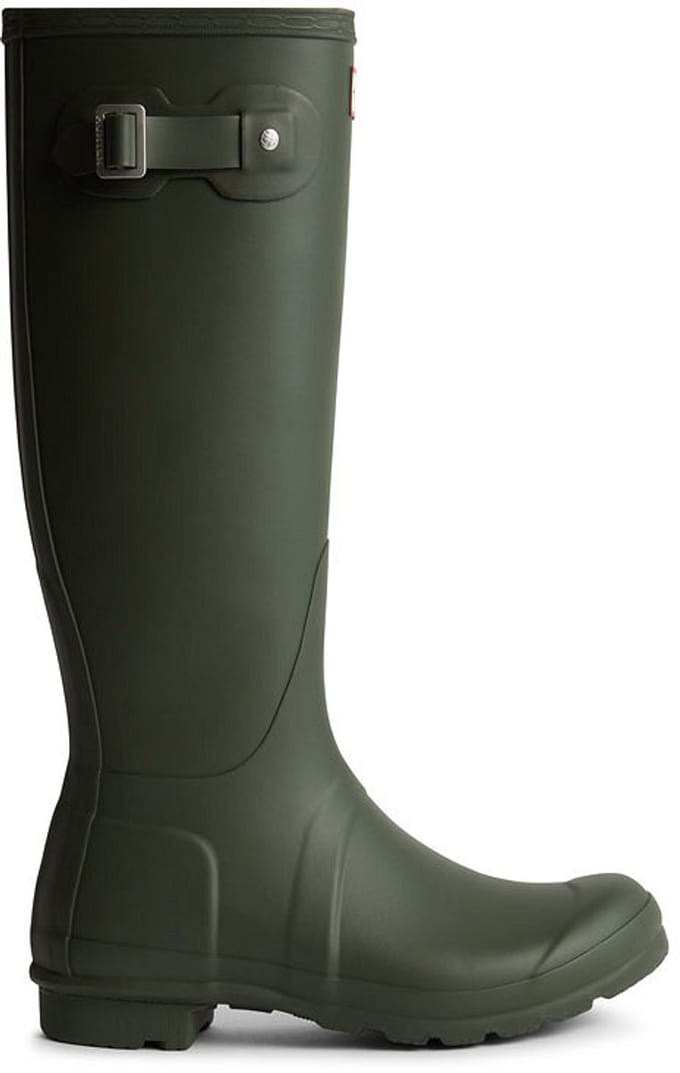 Hunter Original Tall groen regenlaars dames (XWFT1000RMADOV)
