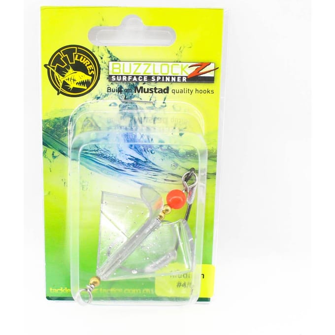 Tackle Tactics TT Buzzlockz Moyen 4/0 1/paquet (6139) yellow