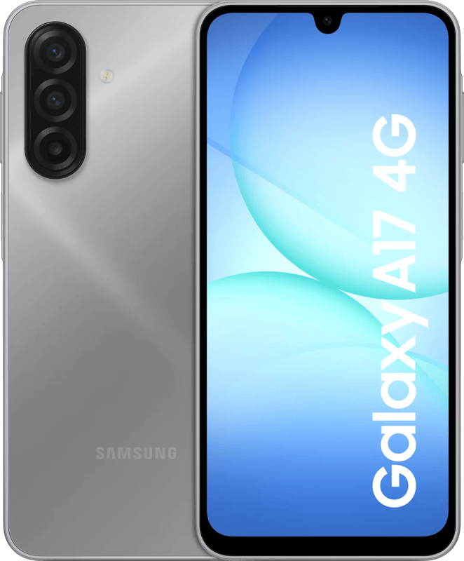 Samsung Galaxy A17 17 cm (6.7") Hybride Dual SIM 4G USB Type-C 4 GB 128 GB 5000 mAh Grijs