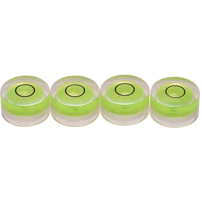 Mini-precisie waterpas-nivelleringsmeter voor grammofoonplatenspeler 4pcs beige