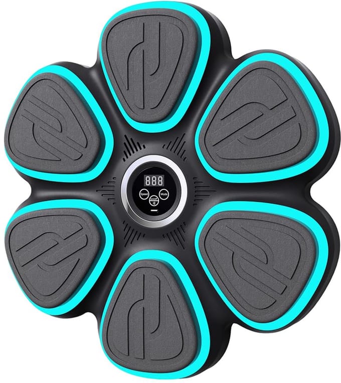 Boxing Machine - Boksmachine - Muzikale Boxmachine - Slim Bluetooth Compatibel, Elektronisch Muurhangend Doel, Type C Opladen, Boxreactie & Agile Trainingsmat