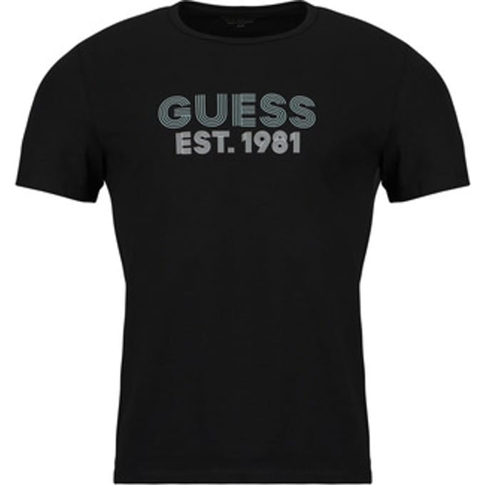 Guess  T-shirt Korte Mouw SS CN CLASSIC DESIGN TEE