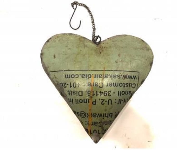 Heart old iron 25cm