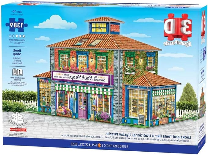 3D Puzzel - Bouwpakket - Ontspannend Bouwen - Duurzaam Karton - 41 cm - Meerkleurig