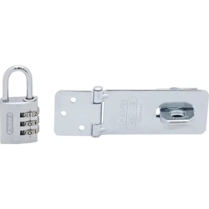 Abus Combinatie-hangslot+ Overval Tcsa3/30 Aluminium Slothuis