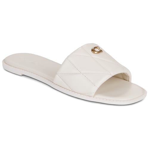 Slippers Coach HOLLY QUILTED LEATHER SANDAL