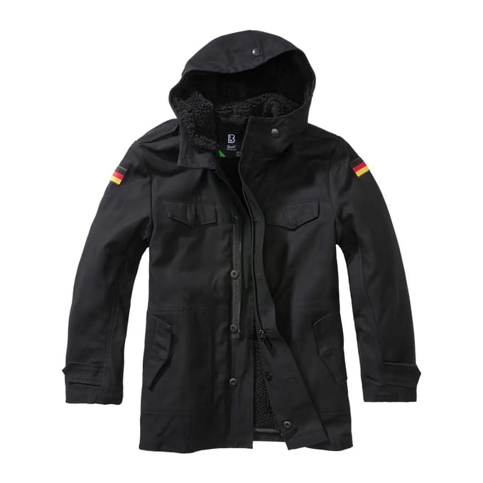 Brandit - BW Kinder Parka jas - Kids 146/152 - Zwart