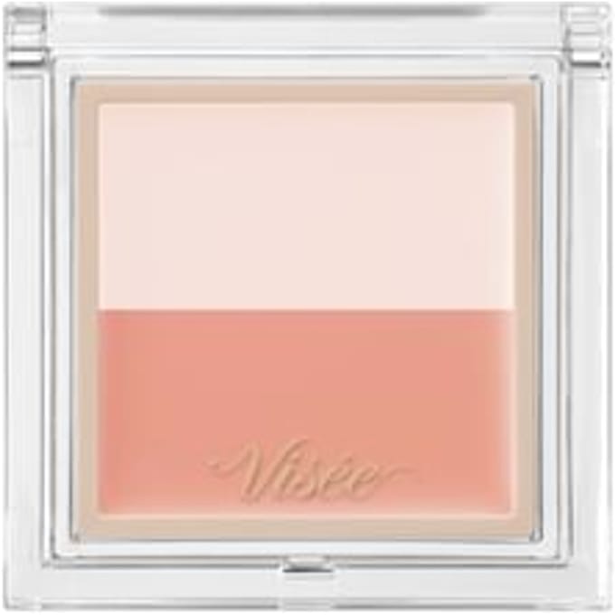 Kose - Visee Color Duo Trick Concealer 04 Pink Beige Trick