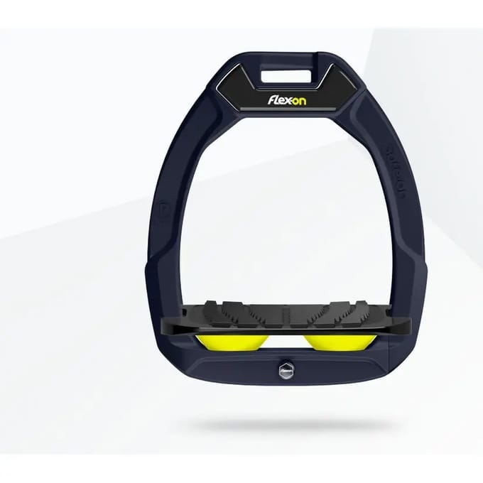 Veiligheidspersen voor ruitershelling Grip Blauw/Zwart/Geel Flex-On Safe-On