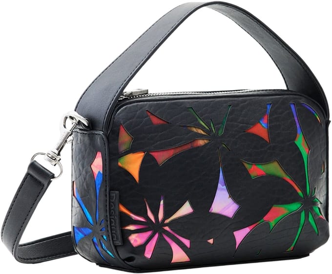 Desigual Handtas Schoudertas Onyx Narbonne Mini Hand Bag Black Zwart