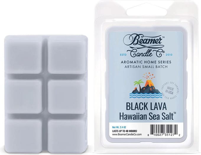 Wax drops - Beamer - Black Lava Hawaiian Sea Salt - USA