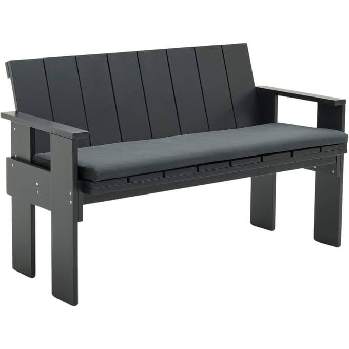 HAY Zitkussen voor Crate Dining Bench - antraciet