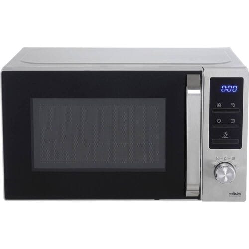 Silva Homeline MWG-E 20.8 Magnetron Zwart, RVS 800 W Grillfunctie