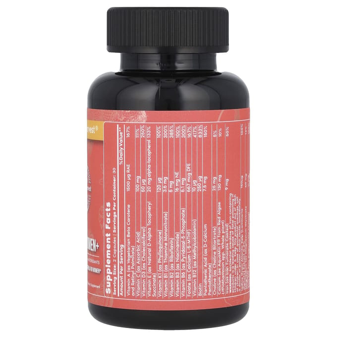 Primal Harvest, Primal Women+, 60 Capsules