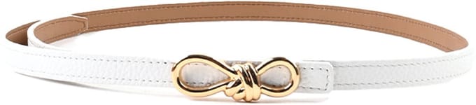 Giuliano Lederen Riem - Made in Italy - Wit
