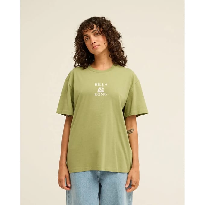 T-shirt dames Billabong Surfing In Town