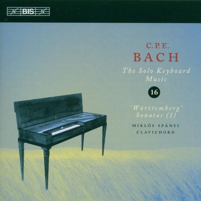 Miklós Spányi - C.P.E. Bach: The Solo Keyboard Music, Volume 16 (CD)