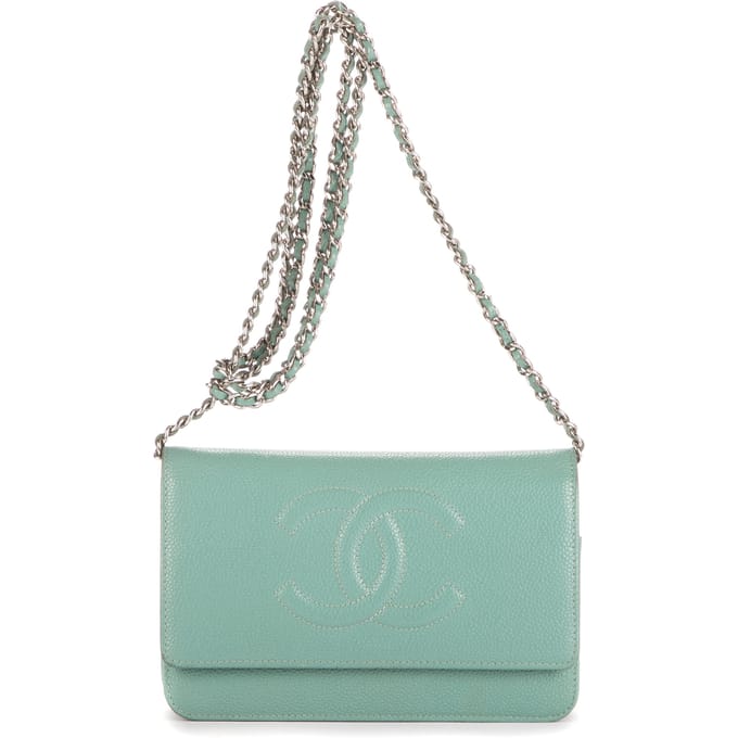Classic Timeless Wallet on Chain  Schoudertas