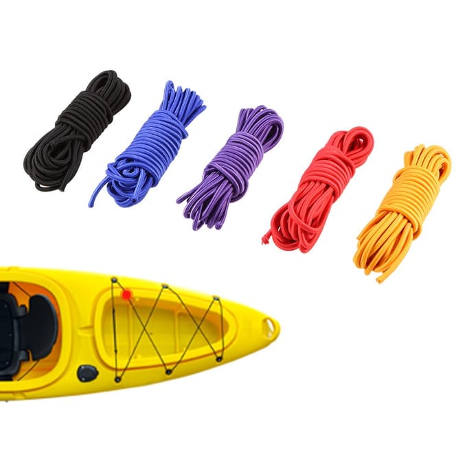 5 meter 4 mm / 5 mm kajakboot elastisch bungeekoordtouw 4mm