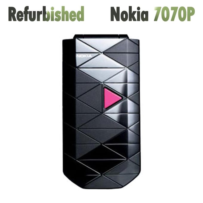 Gereviseerde Nokia originele Nokia 7070 Prism mobiele telefoon Simple Set