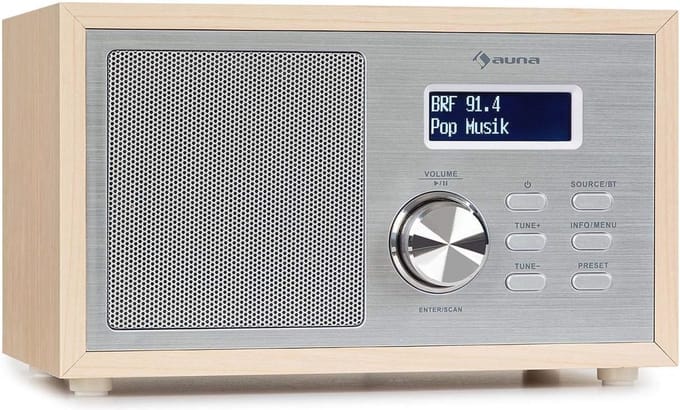 DAB+ FM-radio met Bluetooth 5.0 en LCD-scherm