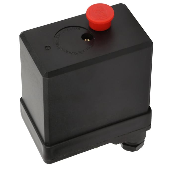 Hoge Kwaliteit Verticale Enkele Gat Drukregel Schakelaar voor Luchtcompressor 380V 75 175psi wit