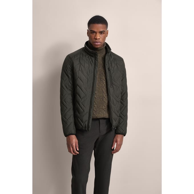 Bugatti Herren Blouson in gewatteerde look