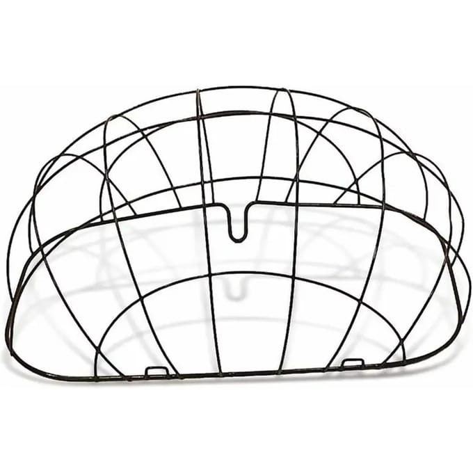 Basil Pluto Space Frame Draadkoepel - Staal - Zwart