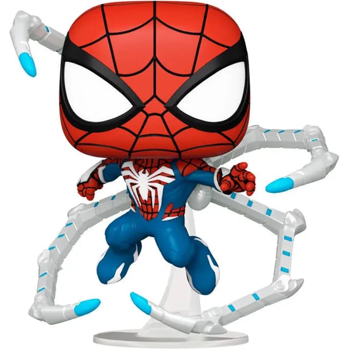 Beeldje Funko POP Marvel Spiderman 2 Peter Parker Advanced Suit 2.0